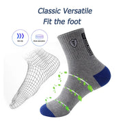 Men's Sweat-Absorbent Socks 5 Pairs