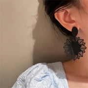 Punk Flower Drop Earrings