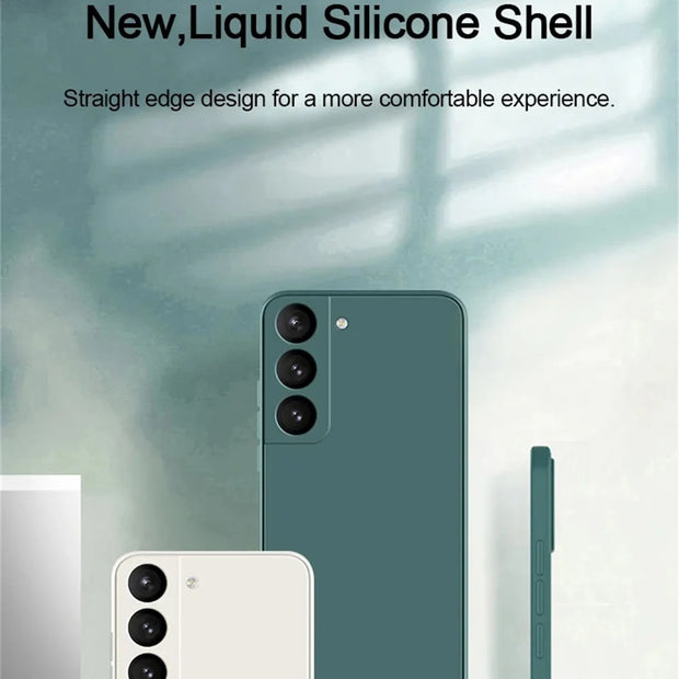 Luxury Grip Samsung Case - Liquid Silicone Protection