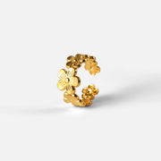 Flower Ring (18K Gold Plated)