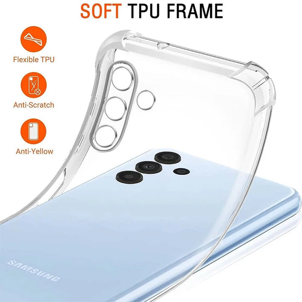Air-Bag Shockproof Clear Case for Samsung Galaxy A Series