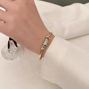 Gold Plated Cuff Bangle