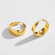 Circle Hoops - Punk Style Round Earrings