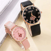 WALLA CADVAN Quartz Leather Women Watch