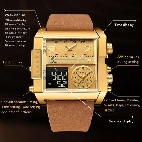 WALLA POEDAGAR Elite Men Watch