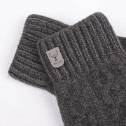 Men's Winter Gloves Touchscreen Fleece Lined Warm Knitted Gloves