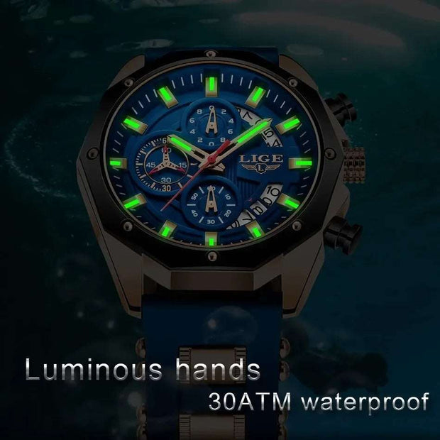 AquaFlex Sport Chrono Watch