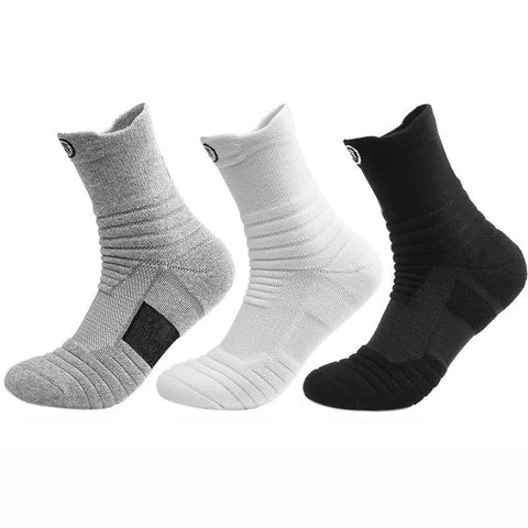 Anti-Slip Football Socks Men's 3 Pack