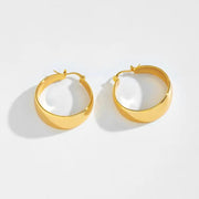 Circle Hoops - Punk Style Round Earrings