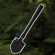 Multifunction Folding Camping Shovel - Survival Tool Kit - Hoe Pick Saw
