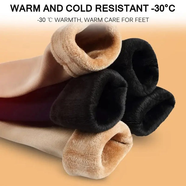 Female Winter Fleece Thick Warm Socks