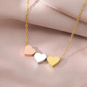 Charm and Elegance: Stainless Steel Sweetheart Necklace