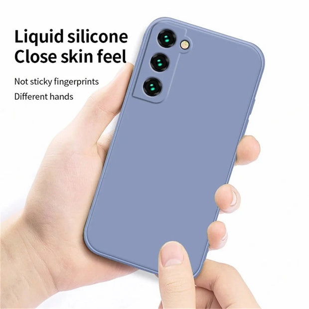 Luxury Grip Samsung Case - Liquid Silicone Protection