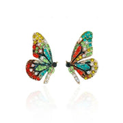 Graceful Butterfly Stud Earrings