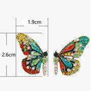 Graceful Butterfly Stud Earrings