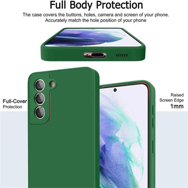 Luxury Grip Samsung Case - Liquid Silicone Protection