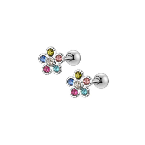 Flora Screwback Stud Earrings