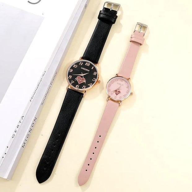 CADVAN Quartz Leather Women Watch