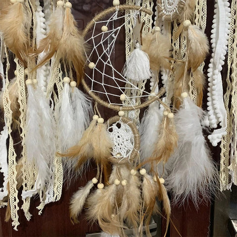 5-Piece Dream Catcher Set - Boho Wall Hanging Decor