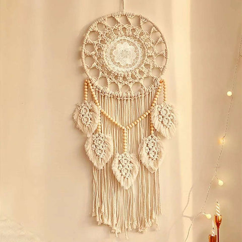 Boho Dream Catcher Wall Hanging - Large Macrame Decor