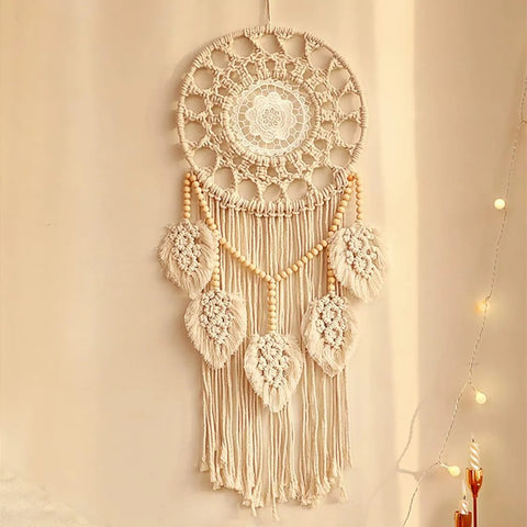 Boho Dream Catcher Wall Hanging - Large Macrame Decor