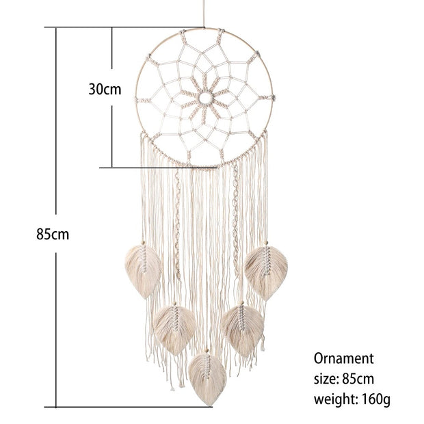 Macrame Dream Catcher Wall Hanging