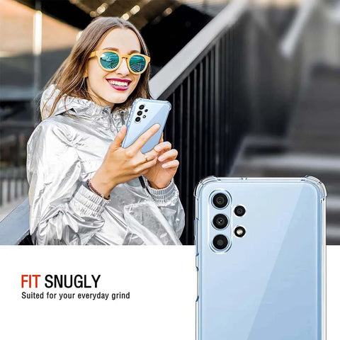 Air-Bag Shockproof Clear Case for Samsung Galaxy A Series
