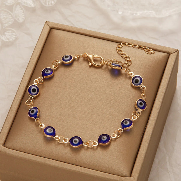 Lucky Turkey Evil Eye Bracelet