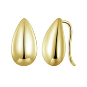 925 Sterling Silver Teardrop Stud Earrings