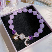 Blue Purple Opal Stone Bracelet