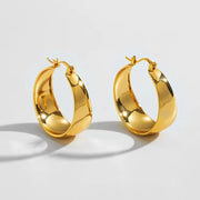 Circle Hoops - Punk Style Round Earrings