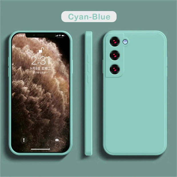 Luxury Grip Samsung Case - Liquid Silicone Protection
