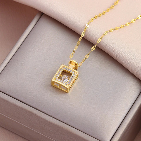 WALLA Perfume Bottle Necklace