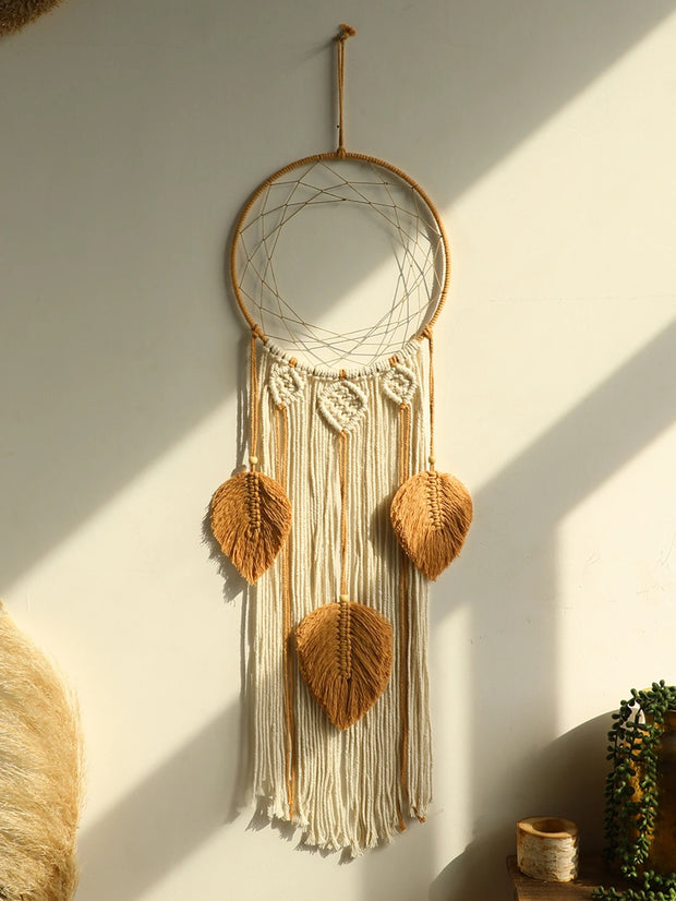 Macrame Dream Catcher Wall Hanging