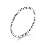 925 Sterling Silver Twisted Eternity Ring