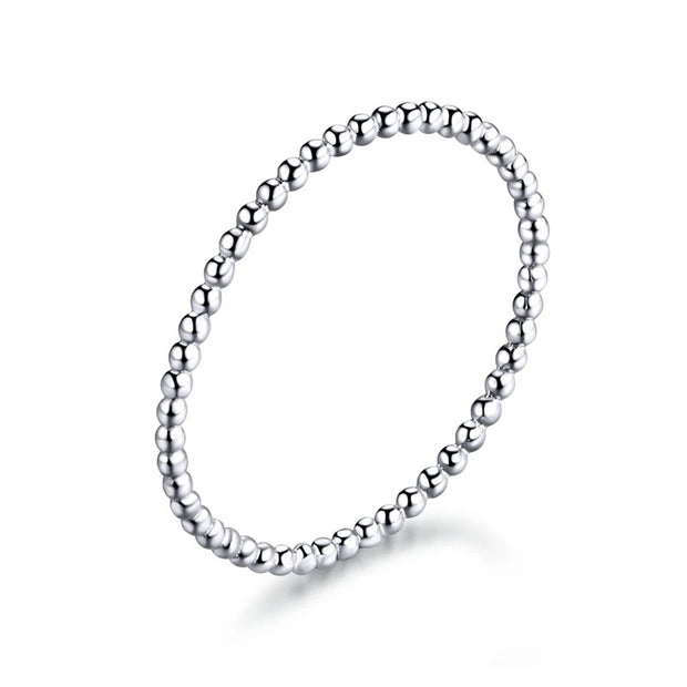 925 Sterling Silver Twisted Eternity Ring