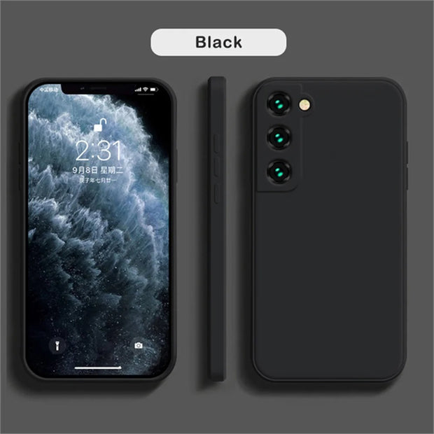 Luxury Grip Samsung Case - Liquid Silicone Protection