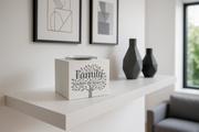 Modern minimalist floating shelf