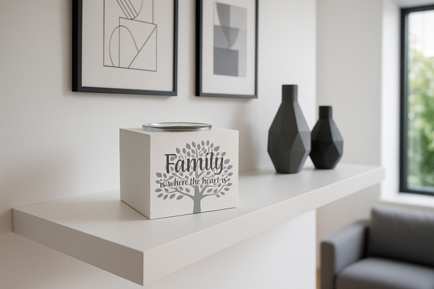Modern minimalist floating shelf