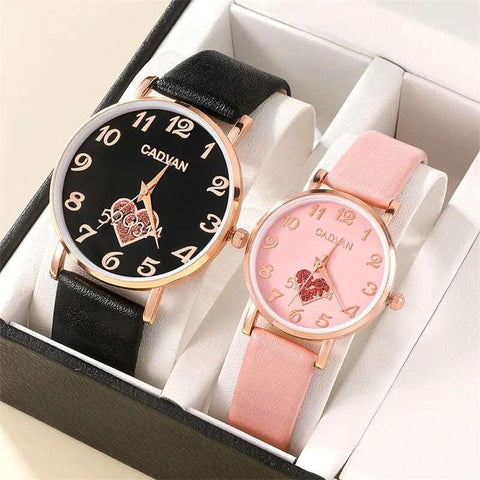 WALLA CADVAN Quartz Leather Women Watch