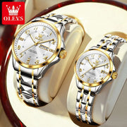 OLEVS Shine Couple Watch