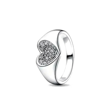 HEART CUSHION RING