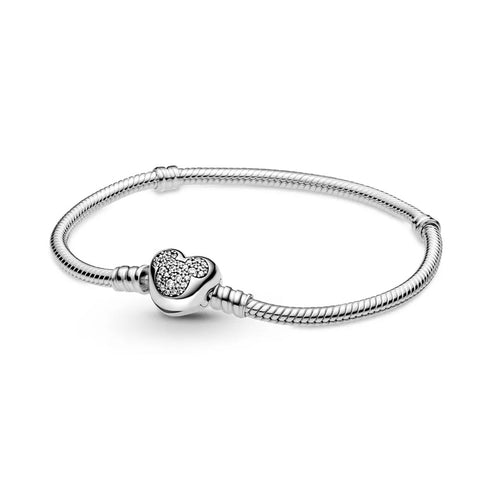 MICKEY HEART CLASP BRACELET