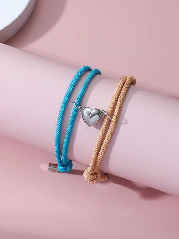 Love Magnet Couple Bracelets