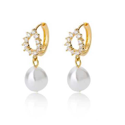 Pearl Accent Earrings