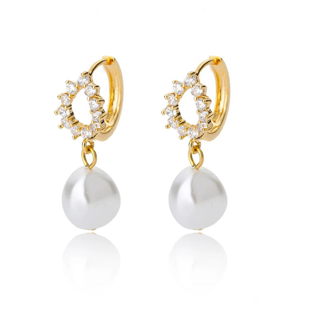 Pearl Accent Earrings