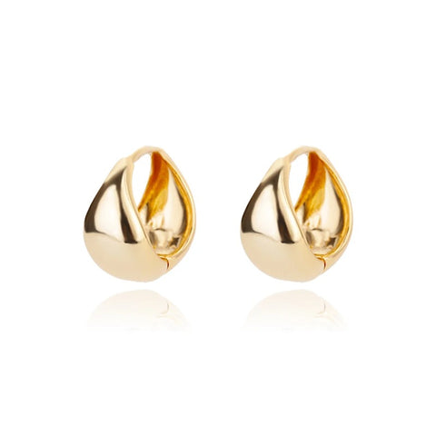 Golden Allure Stud Earrings