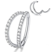 Titanium CZ Septum Clicker